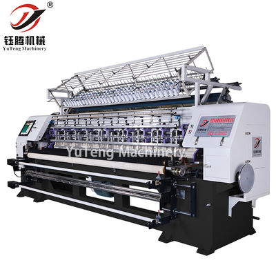 Μεγάλη ταχύτητα 100-1000 στροφές/λεπτο Multi Needle Lock Stitch Quilting Machine με ισχύ 7,5 kW για σεντόνια κρεβατιού
