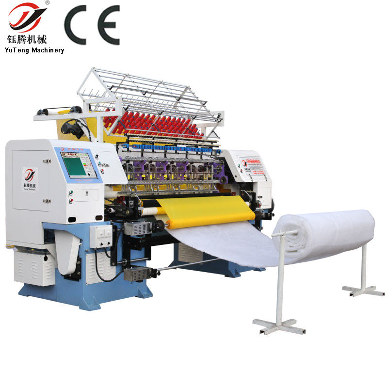245cm Wide Multi Needle Quilting Machine YGB96-2-3 μοντέλο για βαριές κουβέρτες 4500 kg χωρητικότητα